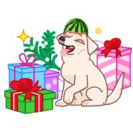 Стикер MelonDog @editbydenzel_portfolio - 0