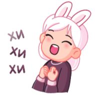 Стикер Мичико - @TgSticker - 10