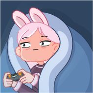 Стикер Мичико - @TgSticker - 7