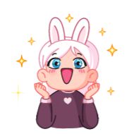 Стикер Мичико - @TgSticker - 1