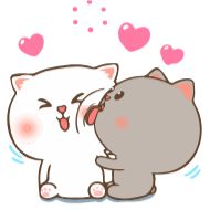 Sticker Peach & Goma @mitaocat - 2