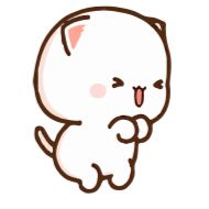 Sticker Peach & Goma @mitaocat - 1