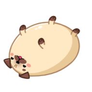 Стикер Мопс Моши - @TgSticker - 7