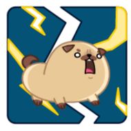 Стикер Мопс Моши - @TgSticker - 3