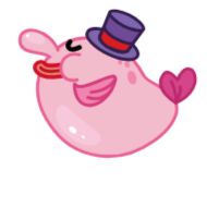 Стикер Мистер Блоб (@TgSticker) - 2