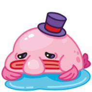 Стикер Мистер Блоб (@TgSticker) - 0