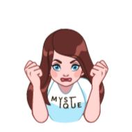 Sticker Mystique Gel Official - 5