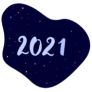 Стикер New Year 2021 (@TgSticker) - 1