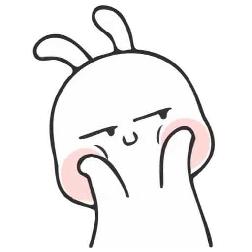 Sticker nuomirabbit2_by_Stickerevobot - 1