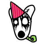 Sticker Scary Eyes #9376 @sticker_bot - 1