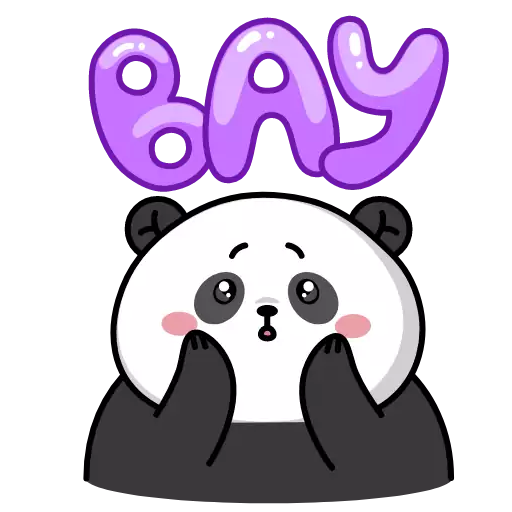Sticker panda_anim - 1