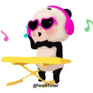 Стикер pandababy @farsisticker - 4