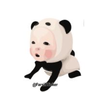 Стикер pandababy @farsisticker - 2