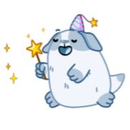 Sticker Пёс Полтос от @TgSticker - 1