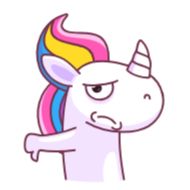 Sticker Поникорн от канала @TgSticker - 10