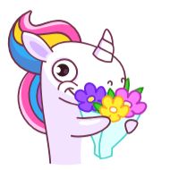 Sticker Поникорн от канала @TgSticker - 8