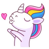 Sticker Поникорн от канала @TgSticker - 7