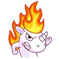 Sticker Поникорн от канала @TgSticker - 5