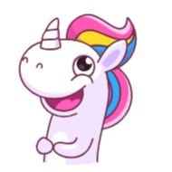 Sticker Поникорн от канала @TgSticker - 2