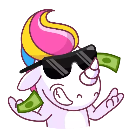 Стикер ponycornvk - 1