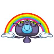 радуга мультфильм круг