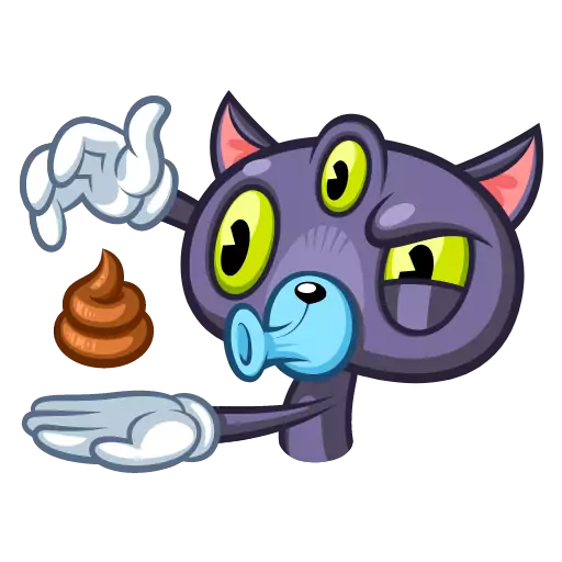 эскиз кошка мультипликация