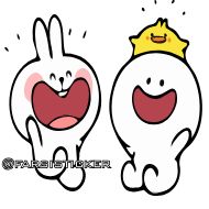 Sticker Rabbit👉🏻👉🏻 @farsisticker - 11