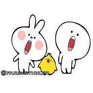 Sticker Rabbit👉🏻👉🏻 @farsisticker - 10