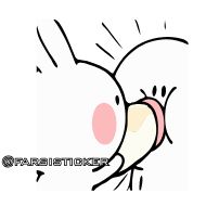 Sticker Rabbit👉🏻👉🏻 @farsisticker - 9
