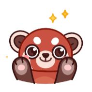 Sticker Красная панда @TgSticker - 6