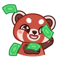 Sticker Красная панда @TgSticker - 5