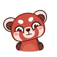 Sticker Красная панда @TgSticker - 2