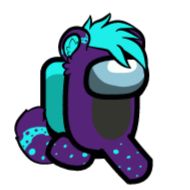 Sticker Running Among Us - 9