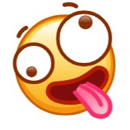 Стикер Kawaii Emoji @GimmeStickerBot - 10