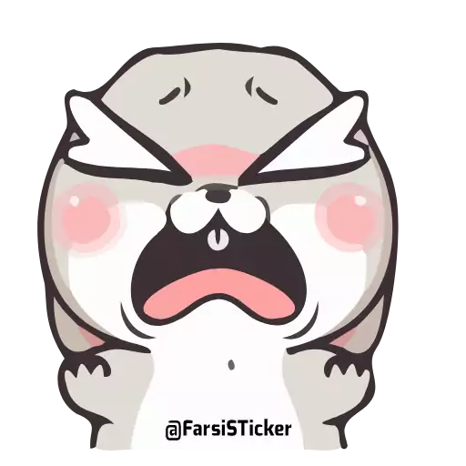 Стикер sadrabbit_farsisticker - 1