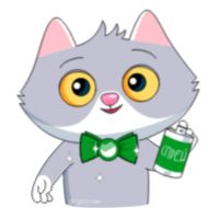 cat cartoon clipart