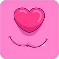 сердце День Святого Валентина розовый