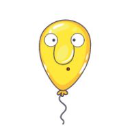 рисование мультфильм жёлтый