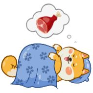 Стикер shiba @stickersb2b - 0