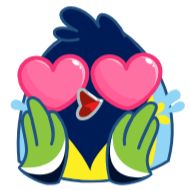 Стикер Синичка Паничка @TgSticker и @MoiStikiBot - 11