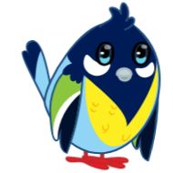 Стикер Синичка Паничка @TgSticker и @MoiStikiBot - 0