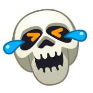 Стикер Premium Skull | @private_stickers • @HRITU_BIO - 9