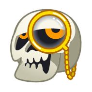 Стикер Premium Skull | @private_stickers • @HRITU_BIO - 2