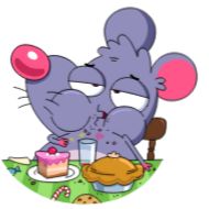 Стикер small mouse - 11