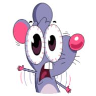 Стикер small mouse - 6