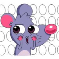Стикер small mouse - 2