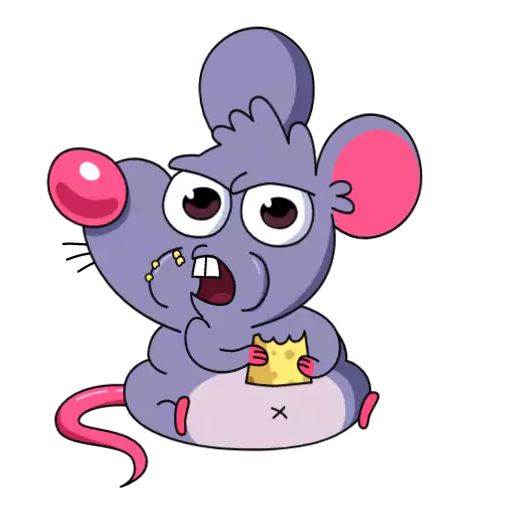 Sticker smallmouse - 1