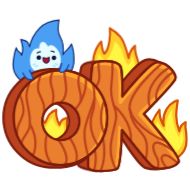 Стикер Искорка @TgEmojis - 11