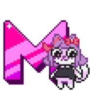 Стикер Стикерный алфавит ВК @stickers_vk - 9