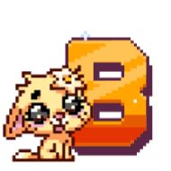 Стикер Стикерный алфавит ВК @stickers_vk - 2